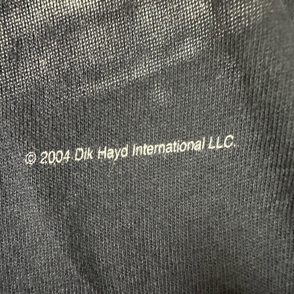 VTG Y2K Slash Guns Roses Graphic T Shirt Liquid Blue 2004 Dik Hayd 100% Cotton - Picture 4 of 8